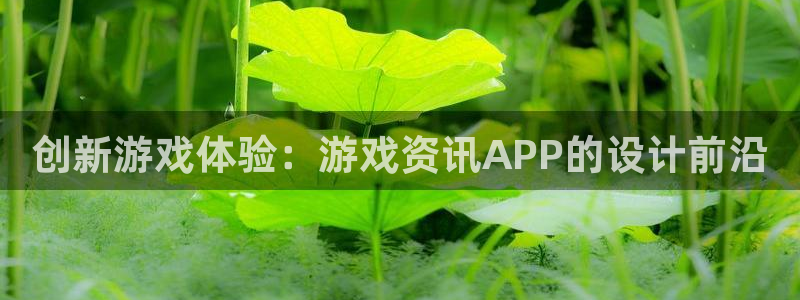 手机版辉达娱乐客户端下载：创新游戏体验：游戏资讯APP的设计